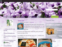 Tablet Screenshot of musing-minds.com